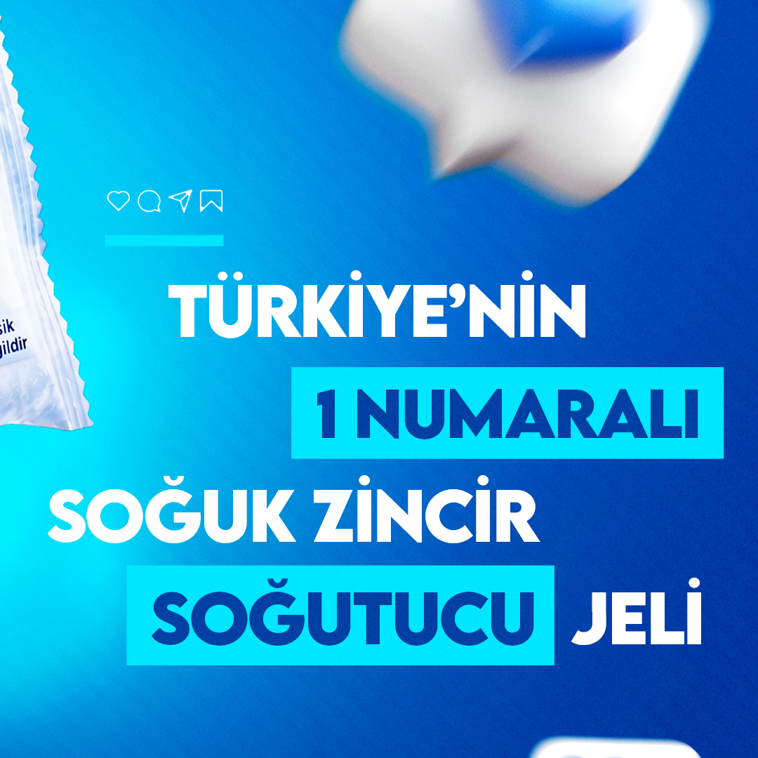 Türkiye'nin 1 Numaralı Soğuk Zincir Soğutucu Jeli