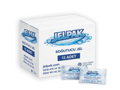 Jelpak Buz Aküsü - Soğutucu Jel 12'li | Soğuk Zincir